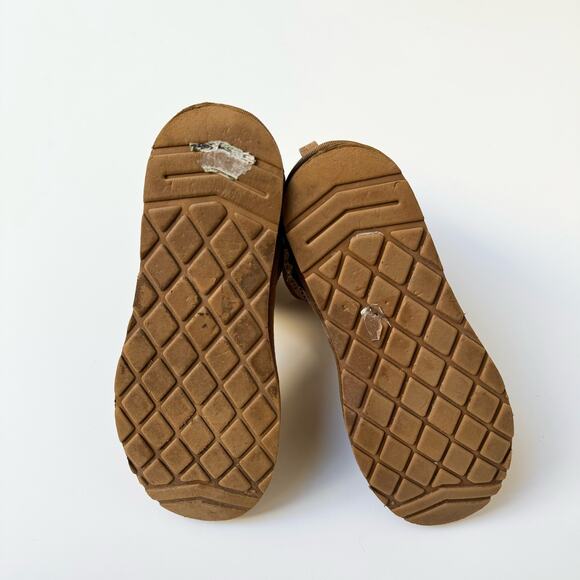 Guess Cream Faux Fur Lined Brown Mid Calf Boots Women's size 8 - Picture 9 of 11